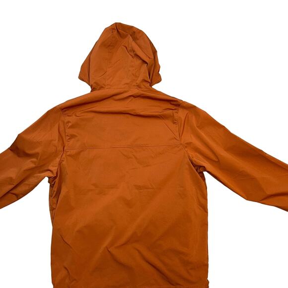 Smoke Rise Men's Nylon Utility Jacket Hood Regular Fit Rust 100% Poly Men Medium - Picture 3 of 15